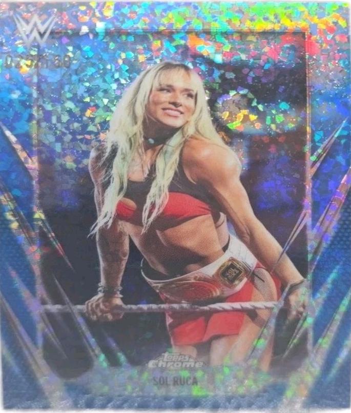 Sol Ruca [Blue Mini Diamond Refractor] #34