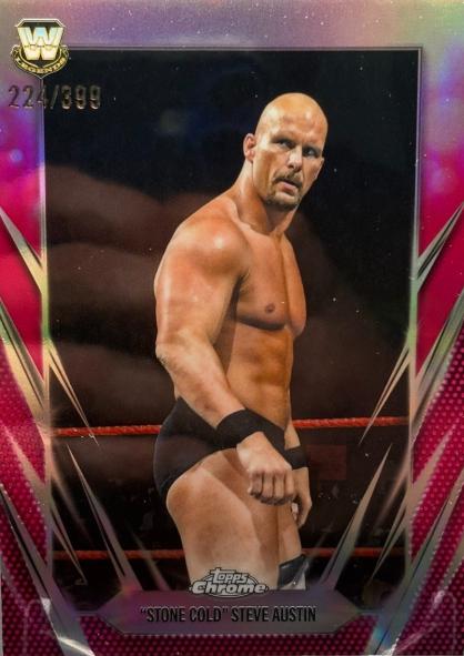 Stone Cold Steve Austin [Magenta Refractor] #7