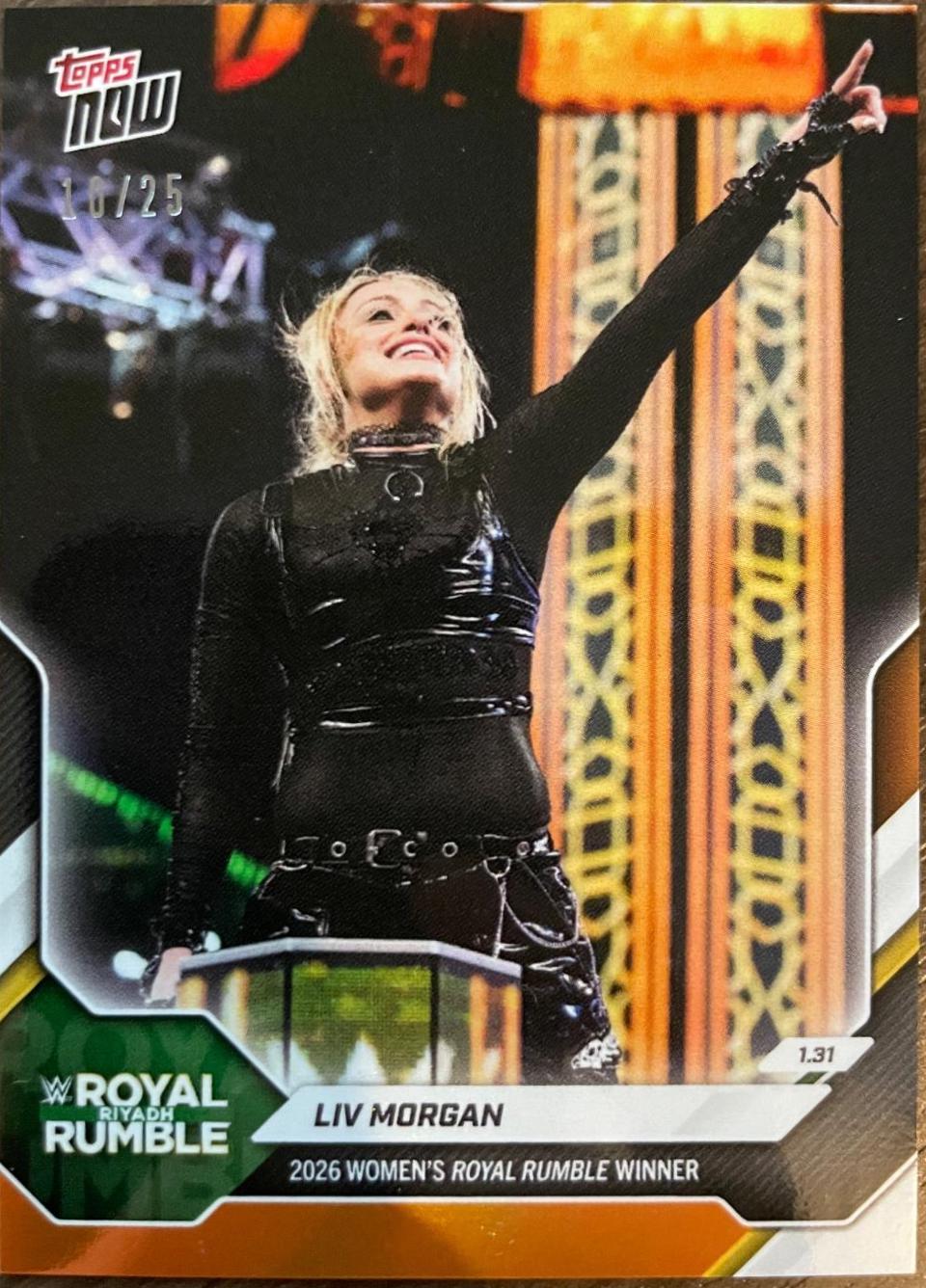 Liv Morgan [Orange Foil] #11