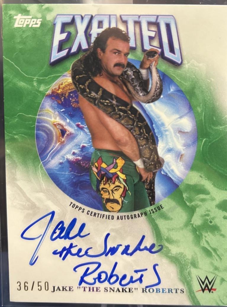 Jake The Snake Roberts [Green] #EXA-JAK