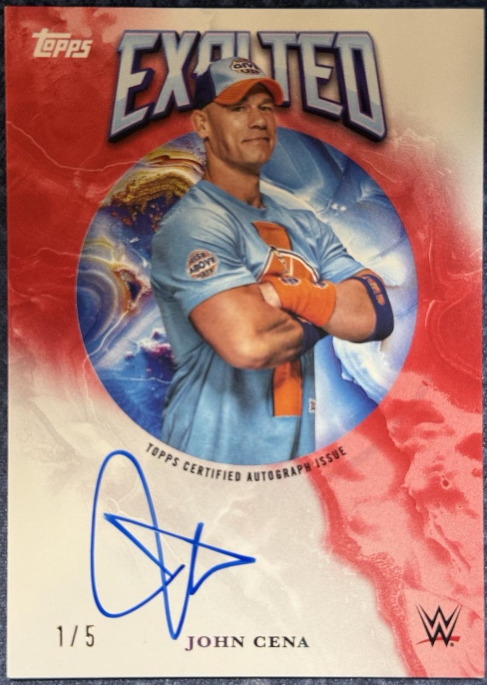 John Cena [Red] #EXA-JOH