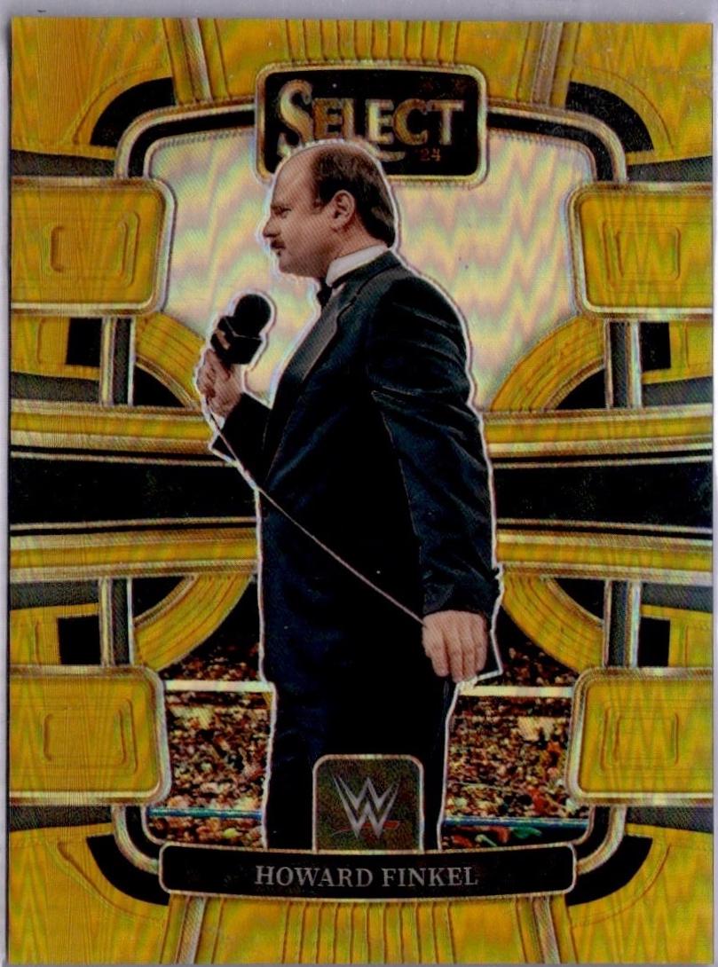 Howard Finkel [Gold Prizm] #71