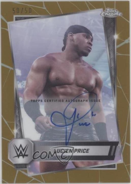 Lucien Price [Autograph Gold Refractor] #161