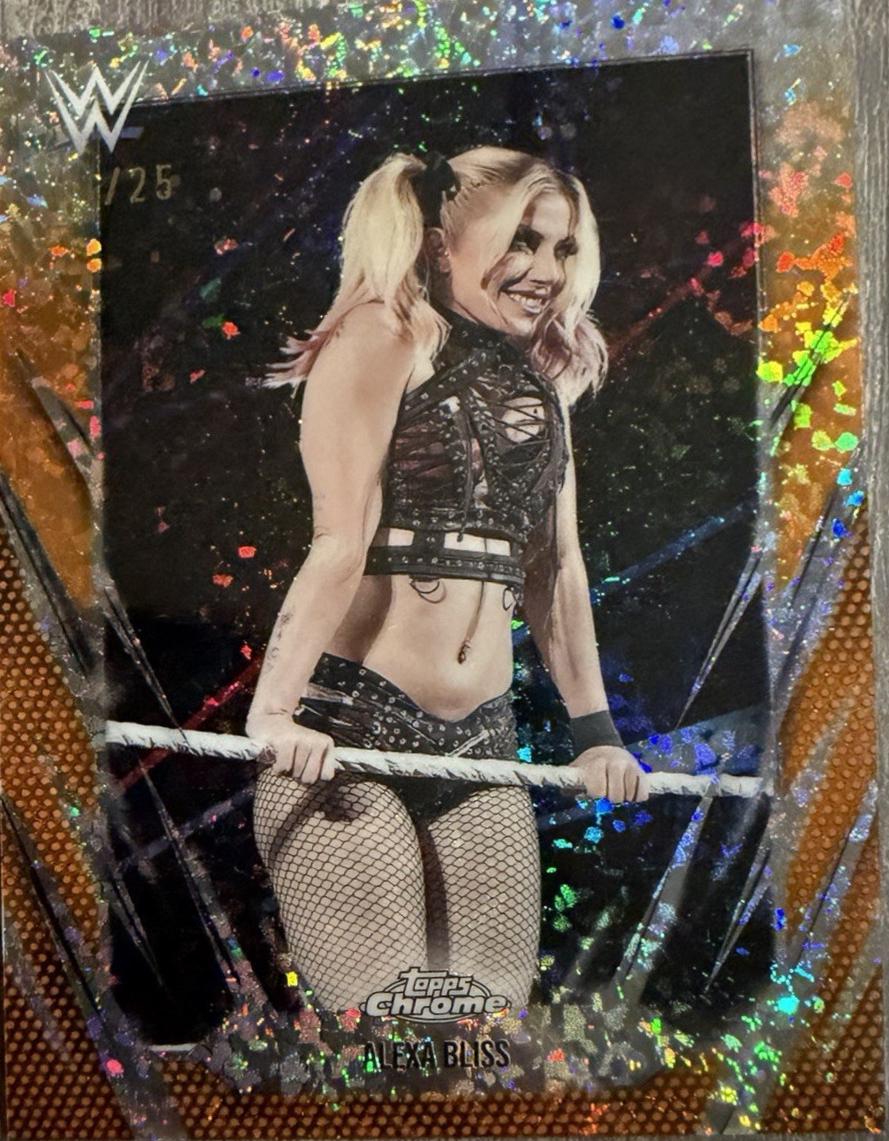 Alexa Bliss [Orange Refractor] #64