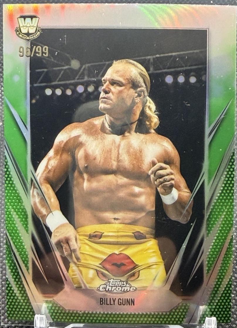 Billy Gunn [Green Refractor] #22