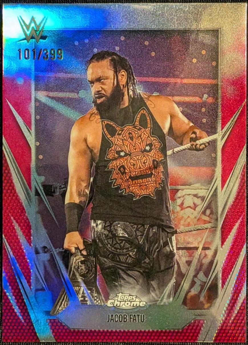 Jacob Fatu [Magenta Refractor] #55