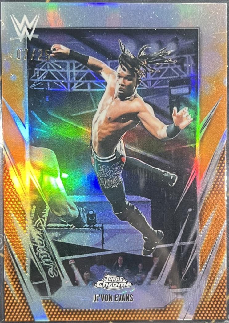 Je'Von Evans [Orange Refractor] #186