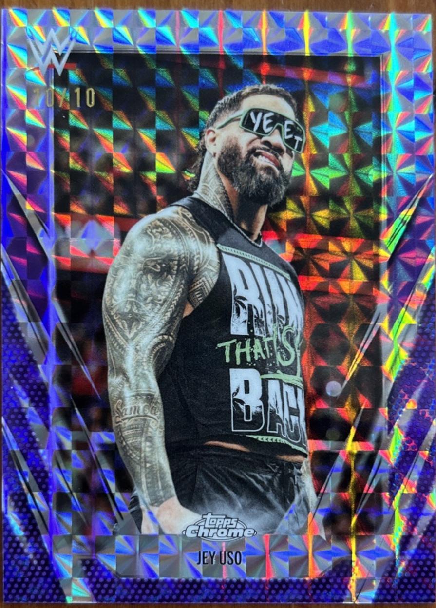 Jey Uso [Purple Geometric] #83