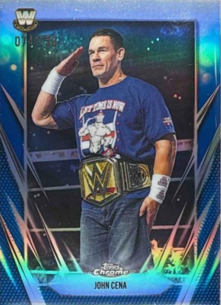 John Cena [Blue Refractor] #2
