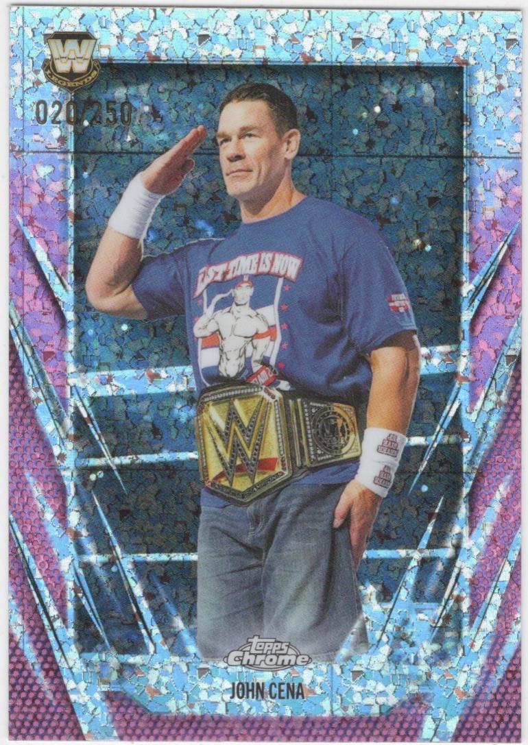 John Cena [Pink Mini Diamond Refractor] #2