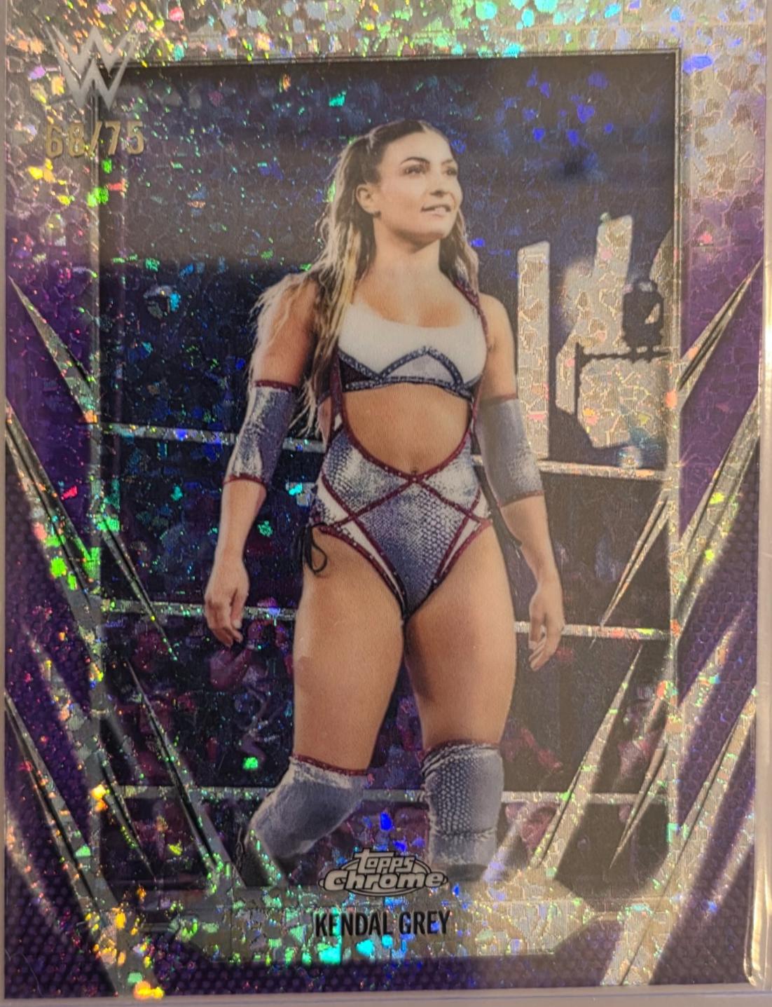Kendal Grey [Purple Mini Diamond Refractor] #148