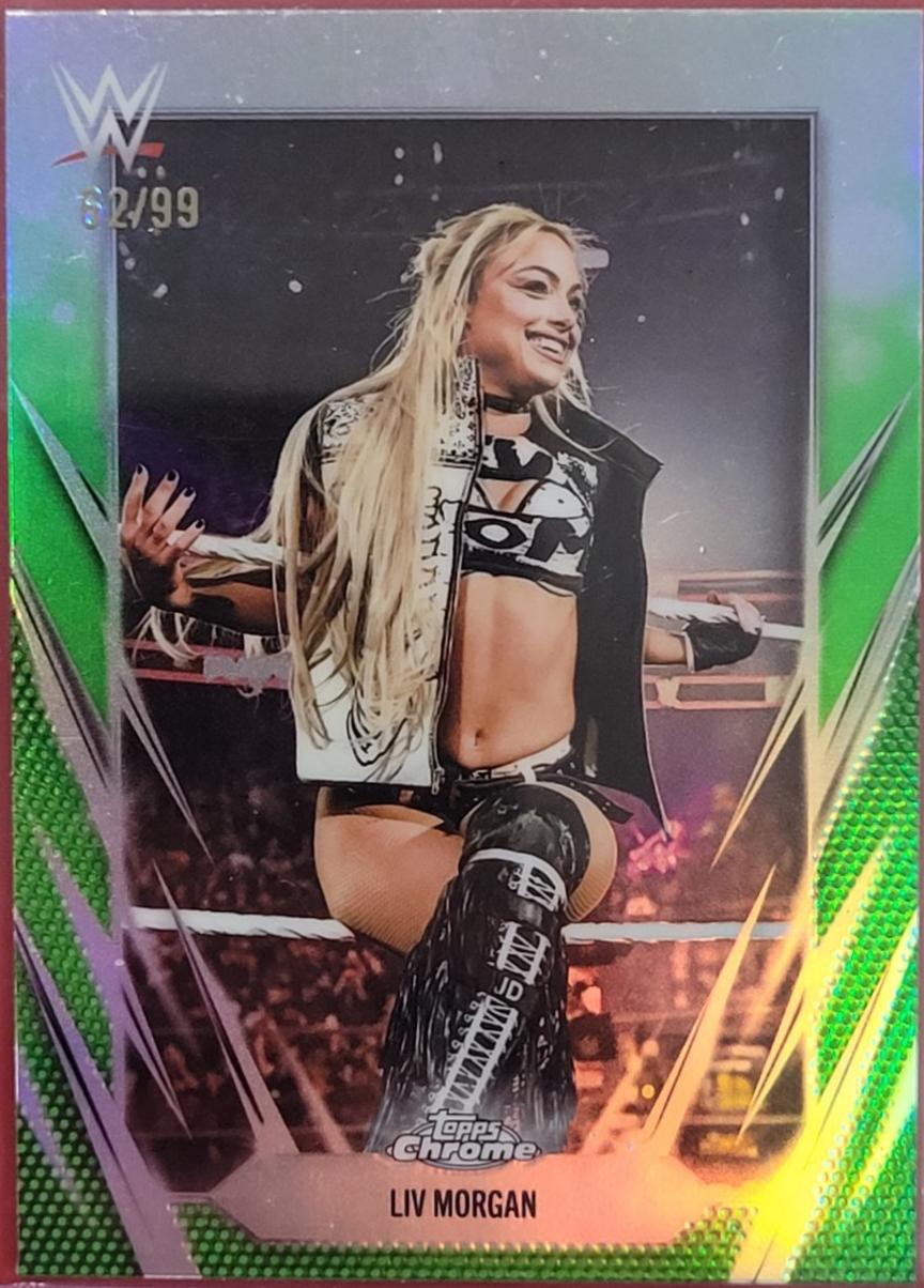 Liv Morgan [Green Refractor] #17