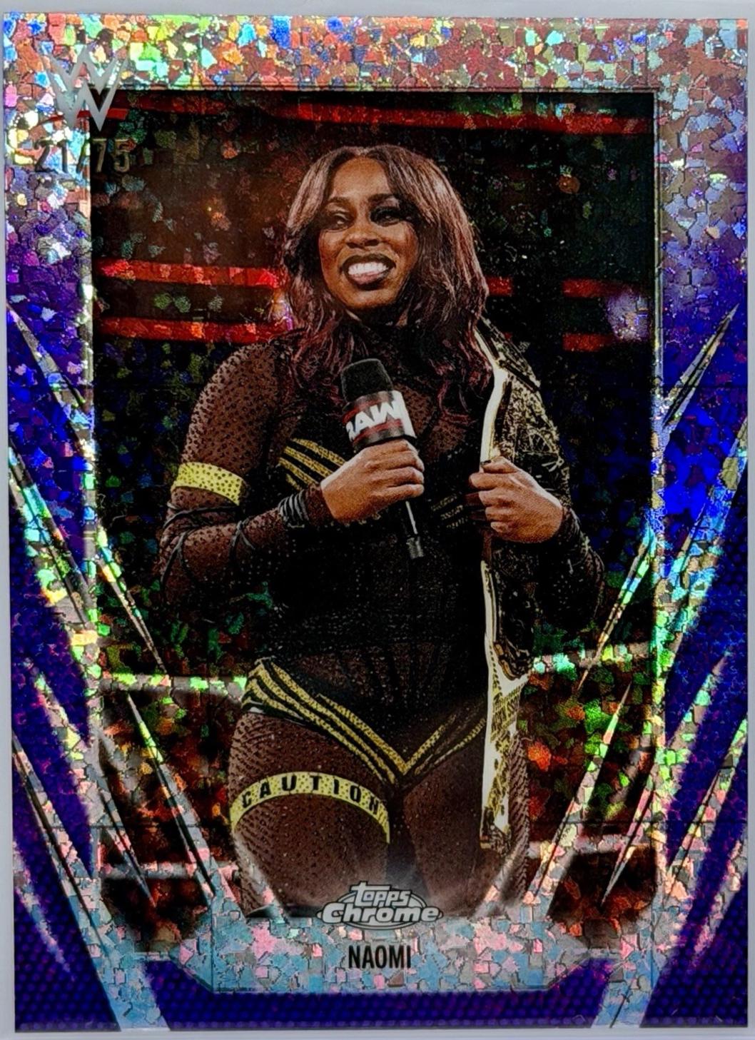 Naomi [Purple Mini Diamond Refractor] #156