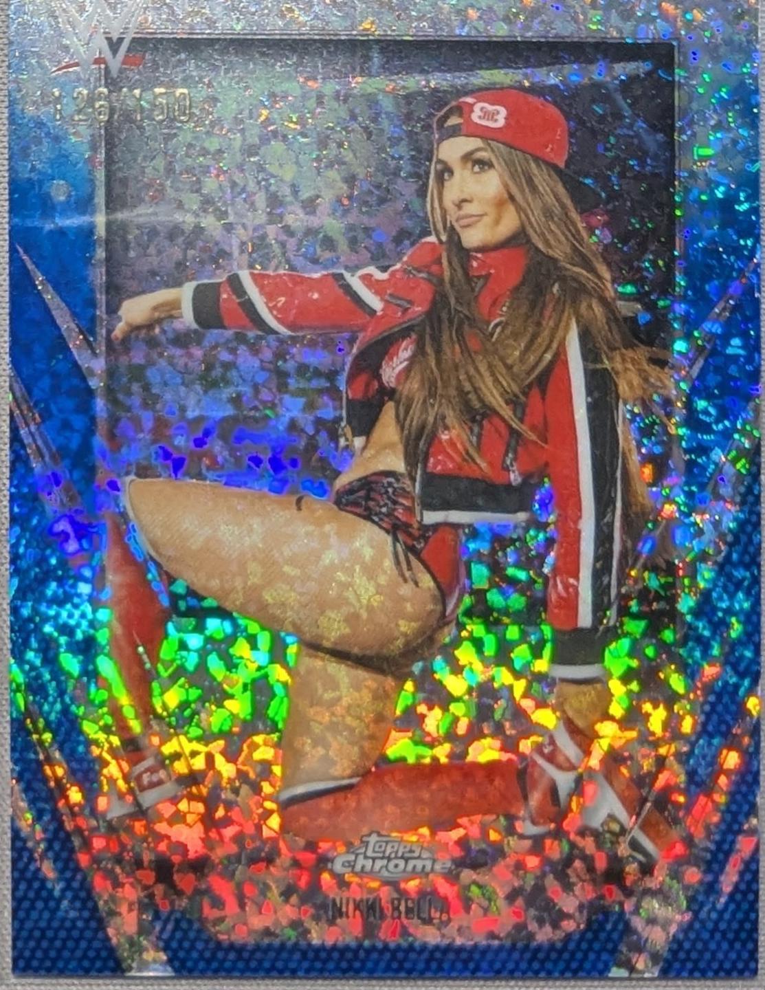 Nikki Bella [Blue Refractor] #194