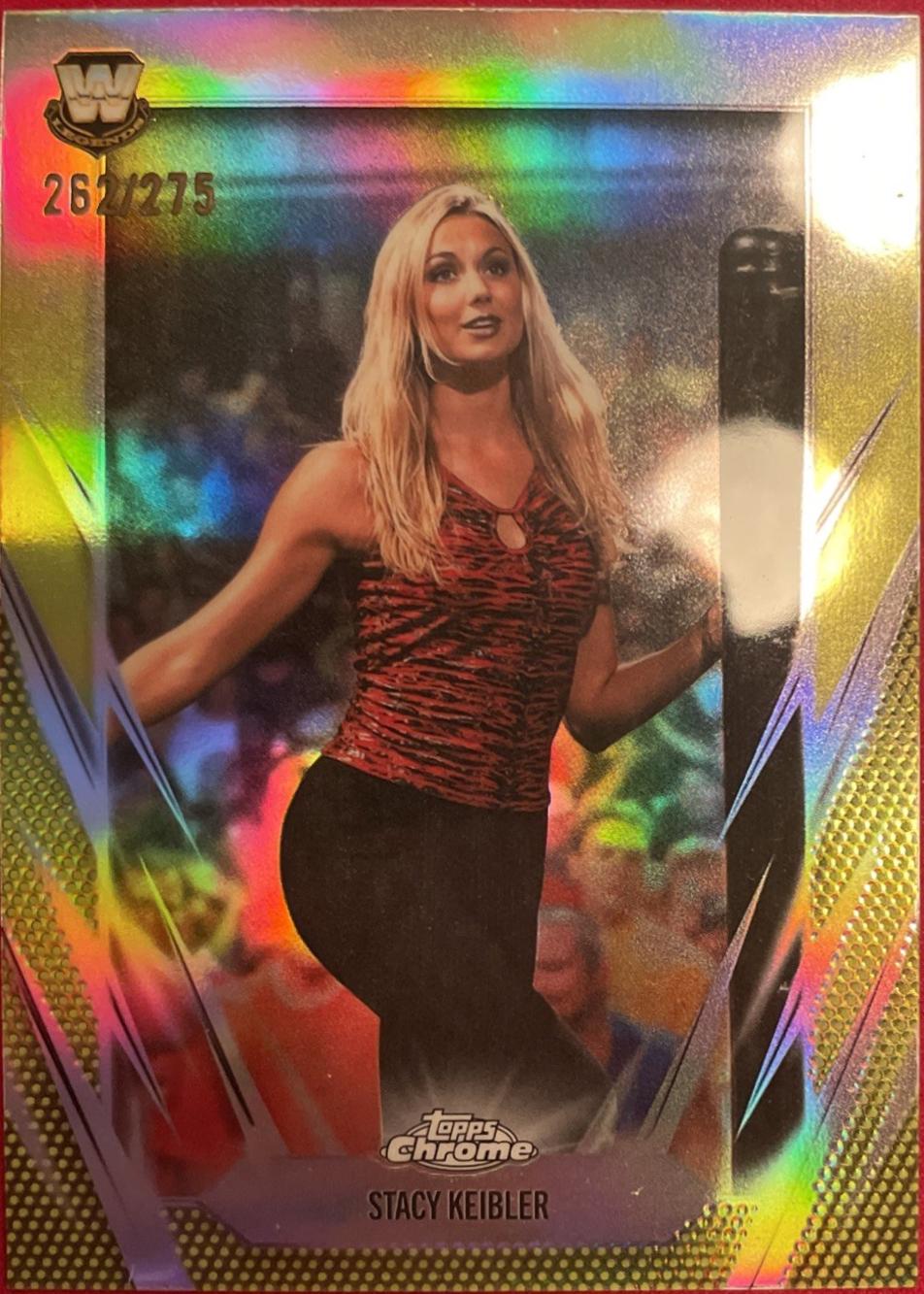 Stacy Keibler [Yellow Refractor] #121
