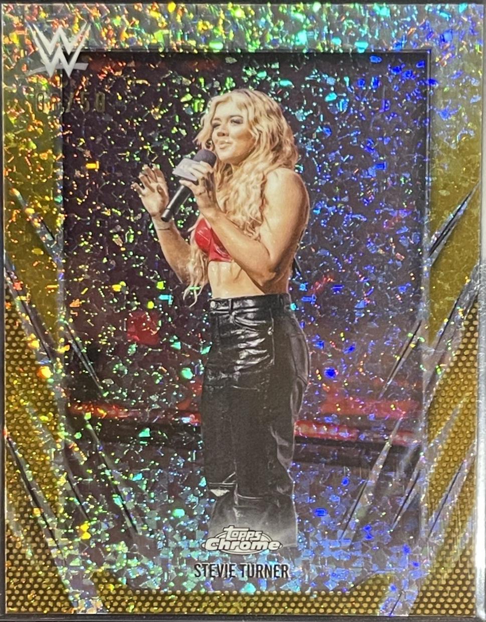 Stevie Turner [Gold Mini Diamond Refractor] #147