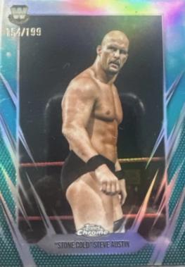 Stone Cold Steve Austin [Aqua Refractor] #7