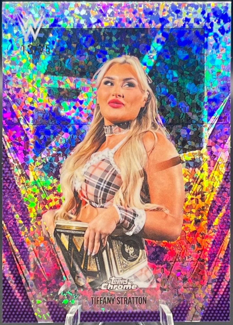 Tiffany Stratton [Purple Mini Diamond Refractor] #29