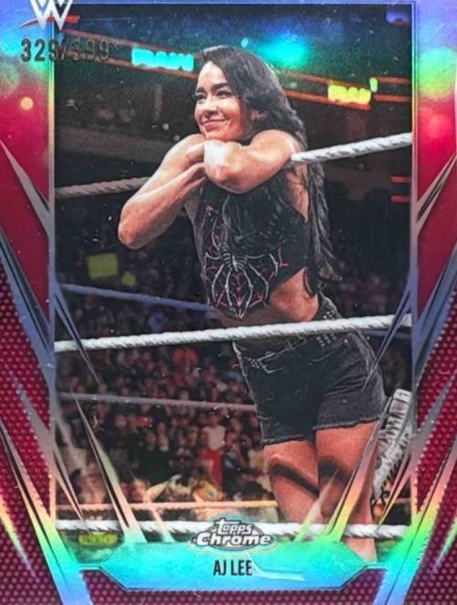 AJ Lee [Magenta Refractor] #105
