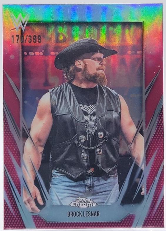 Brock Lesnar [Magenta Refractor] #168