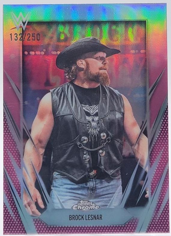 Brock Lesnar [Pink Refractor] #168