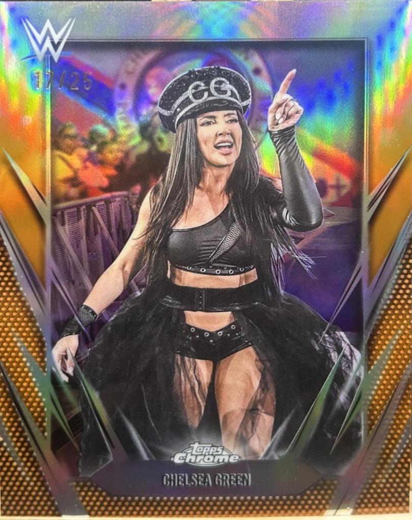 Chelsea Green [Orange Mini Diamond Refractor] #80
