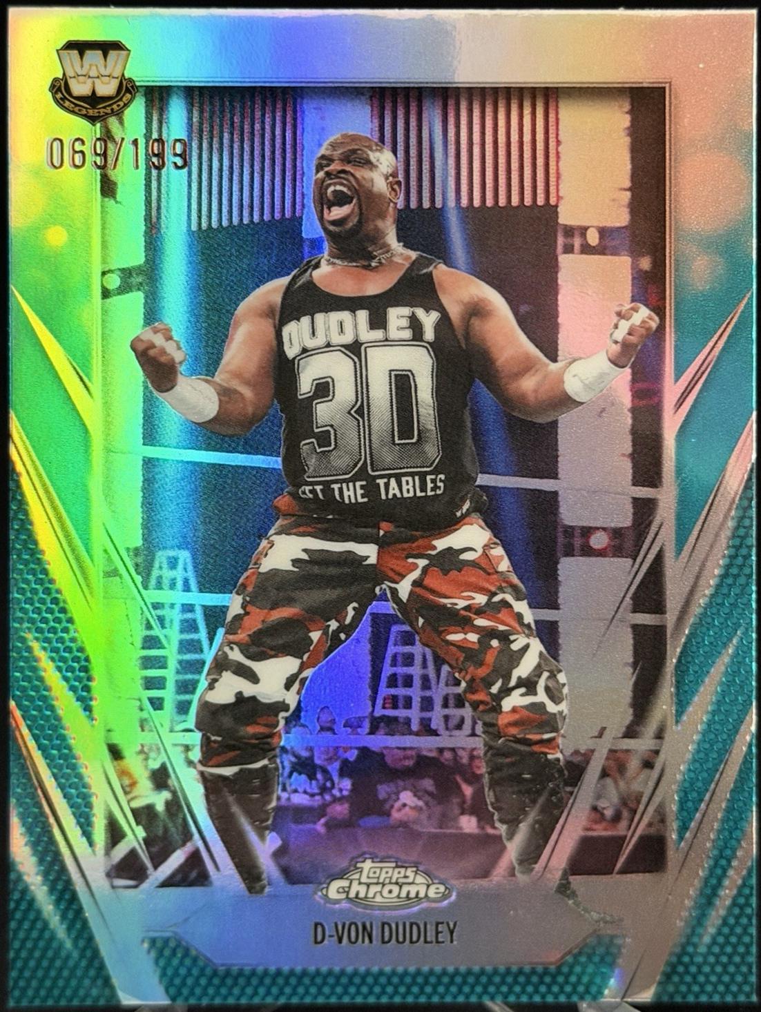 D-Von Dudley [Aqua Refractor] #198
