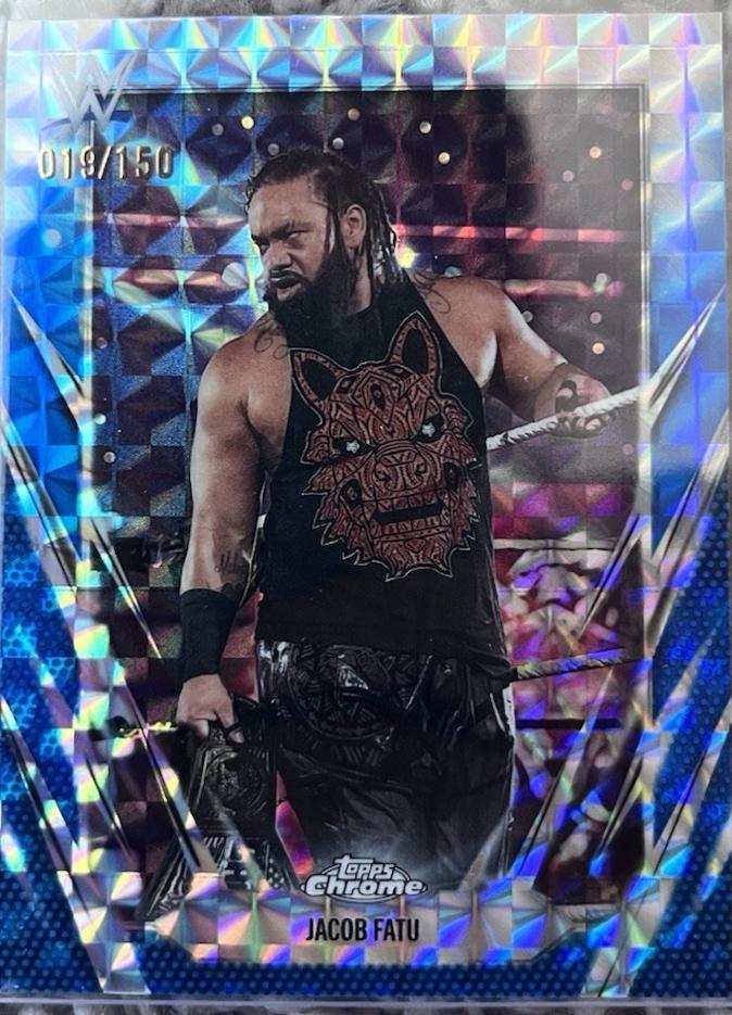 Jacob Fatu [Blue Geometric] #55
