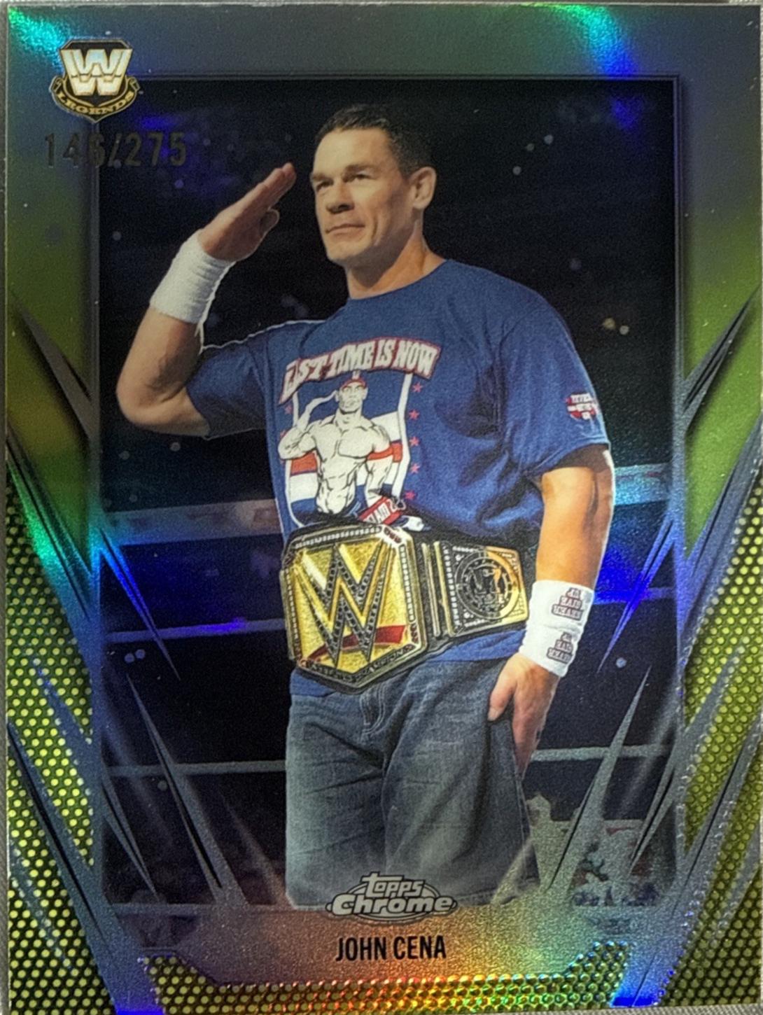 John Cena [Yellow Refractor] #2