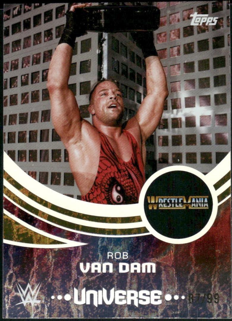 Rob Van Dam [Gold Stone Event Variation] #257