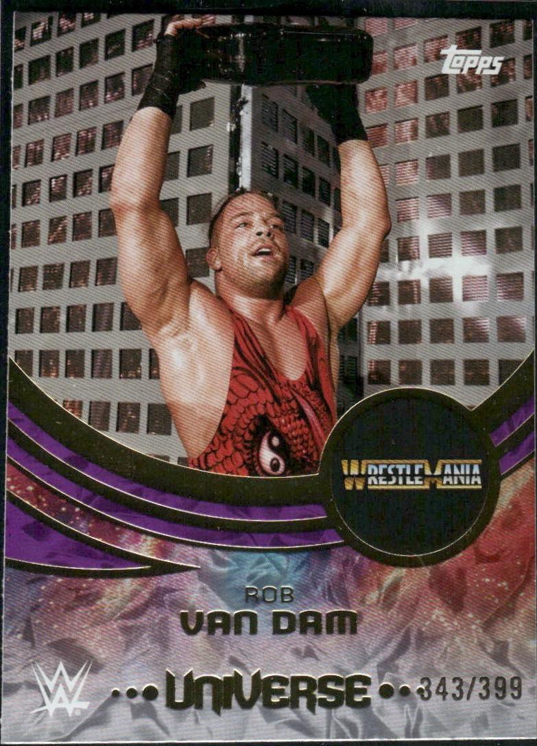 Rob Van Dam [Purple Glass Event Variation] #257