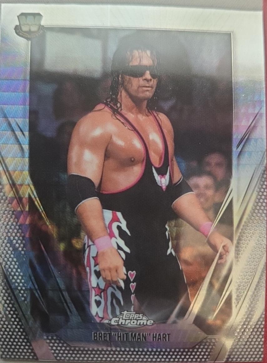 Bret Hit Man Hart [Prism Refractor] #30