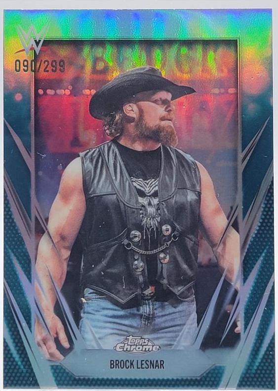 Brock Lesnar [Teal Refractor] #168