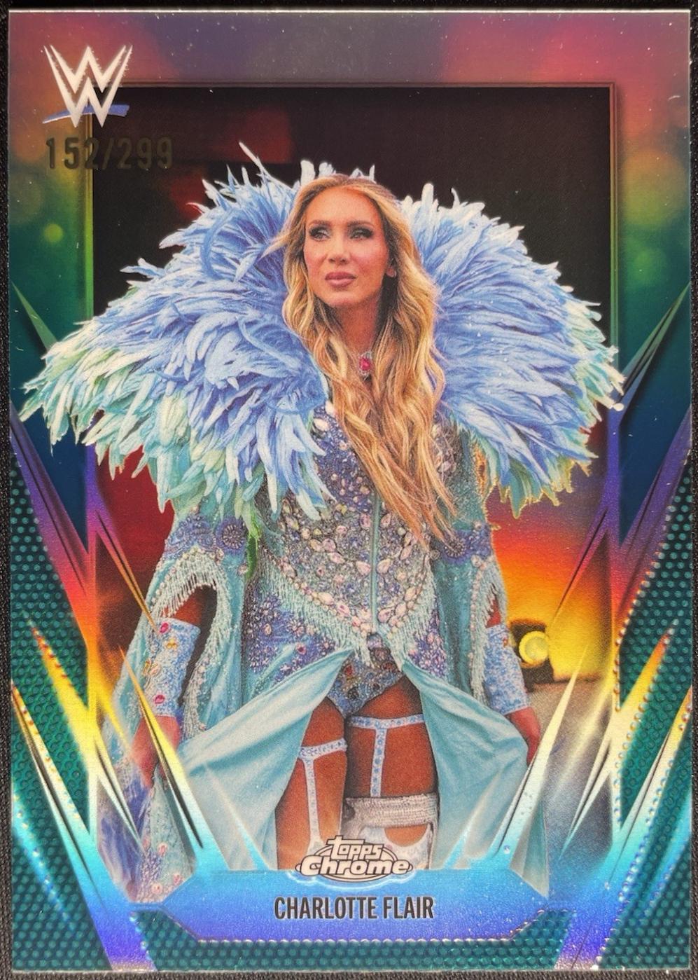 Charlotte Flair [Teal Refractor] #89