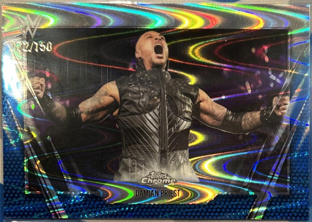Damian Priest [Blue RayWave Refractor] #43