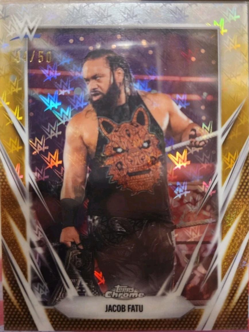 Jacob Fatu [Gold Geometric] #55