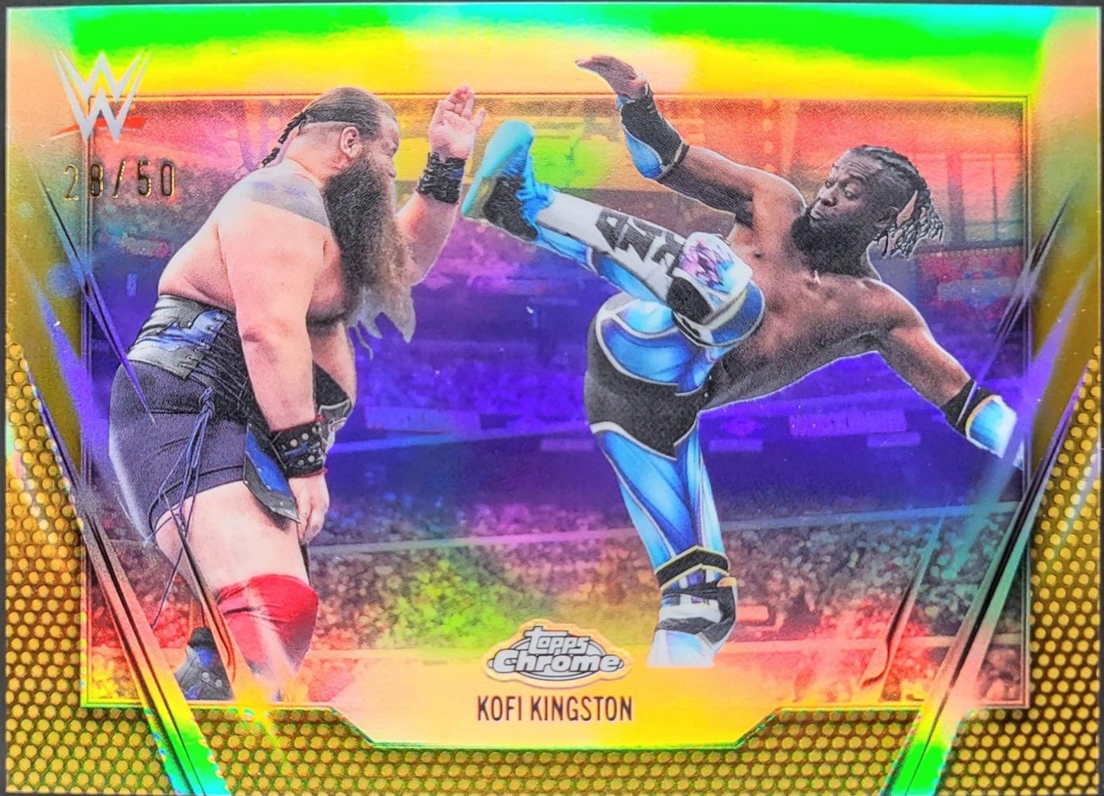 Kofi Kingston [Gold Refractor] #166