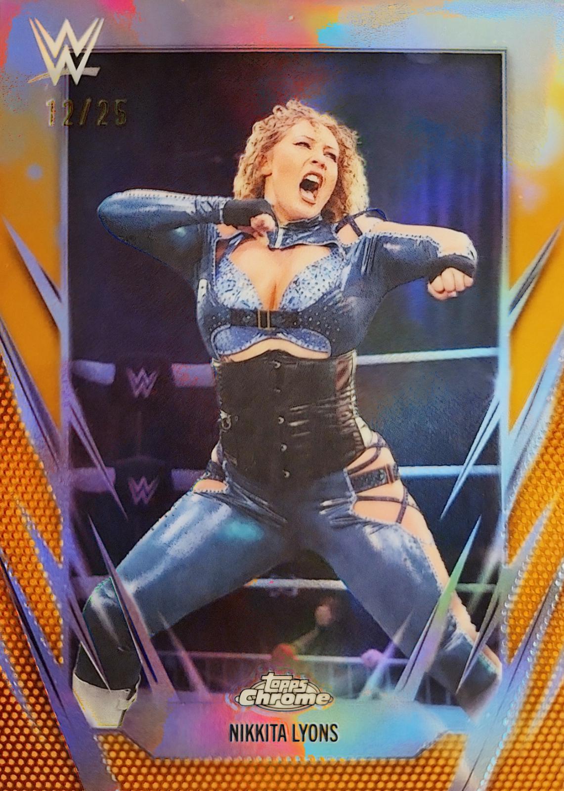 Nikkita Lyons [Orange Refractor] #39