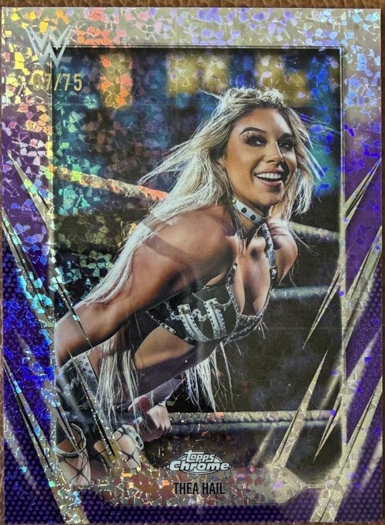 Thea Hail [Purple Mini Diamond Refractor] #183