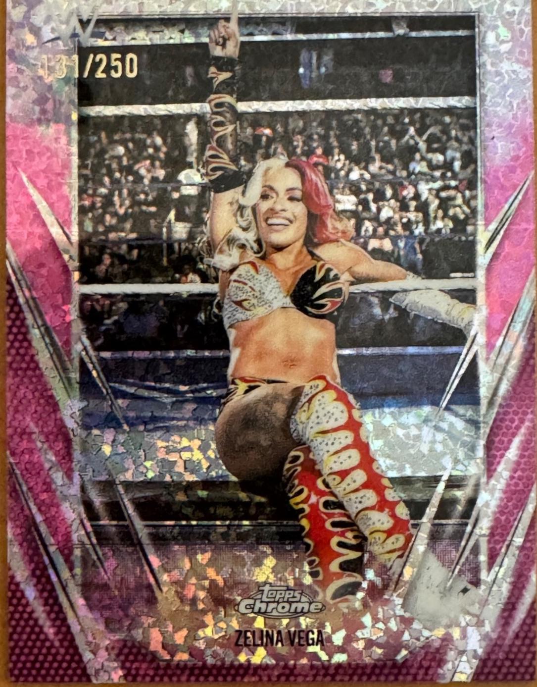 Zelina Vega [Pink Mini Diamond Refractor] #189