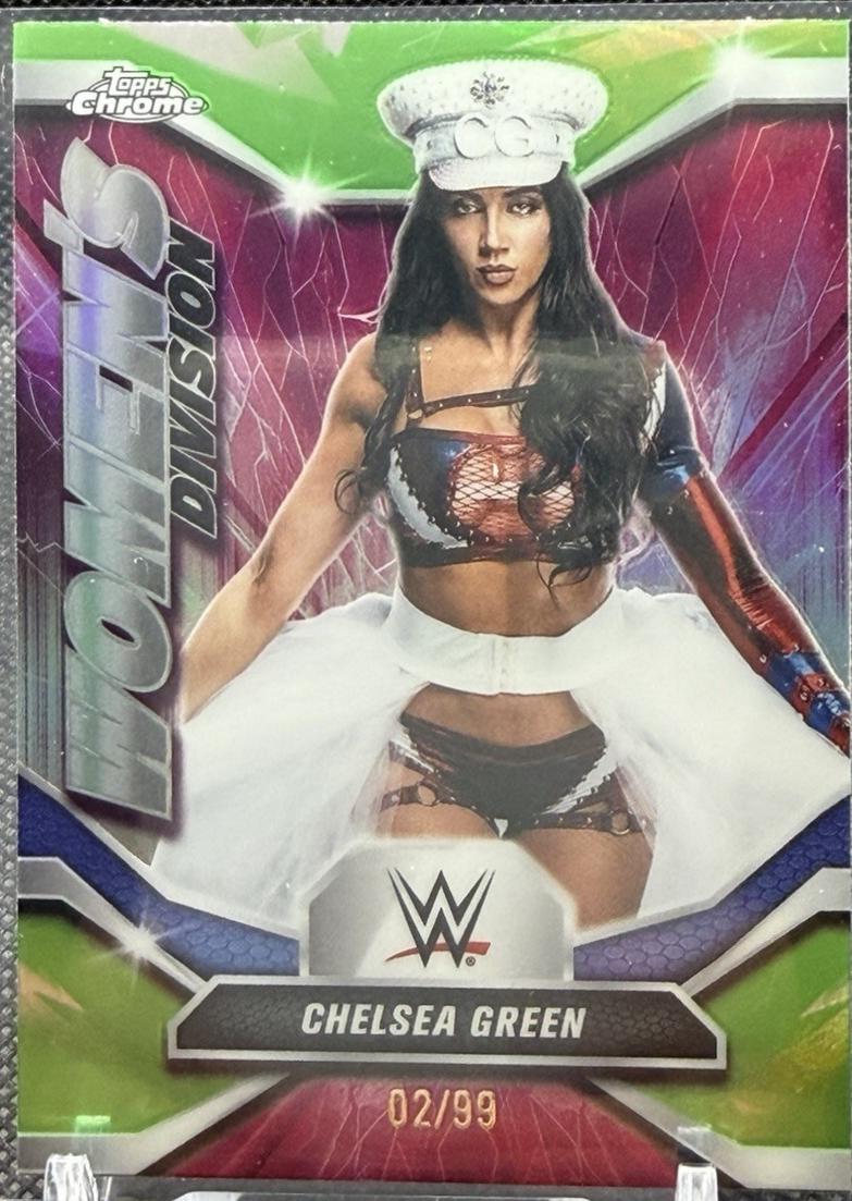Chelsea Green [Green Refractor] #WDV-18