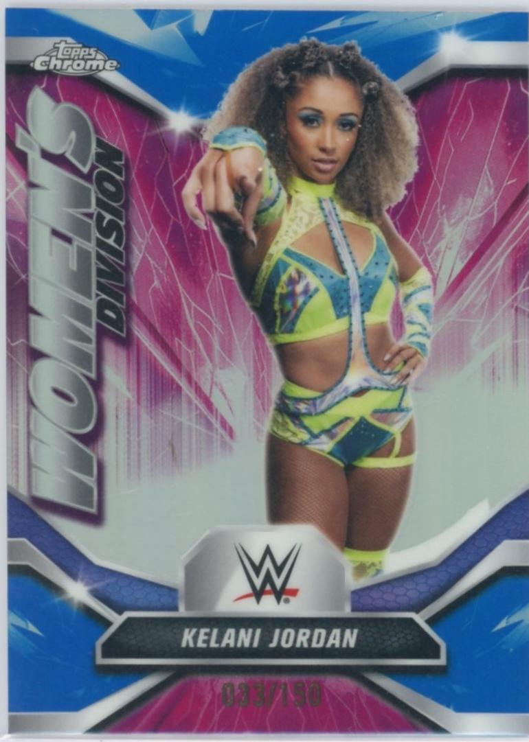 Kelani Jordan [Blue Refractor] #WDV-19