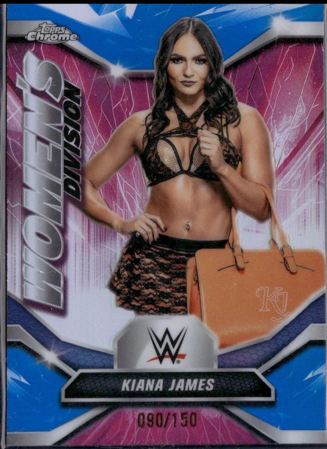 Kiana James [Blue Refractor] #WDV-17