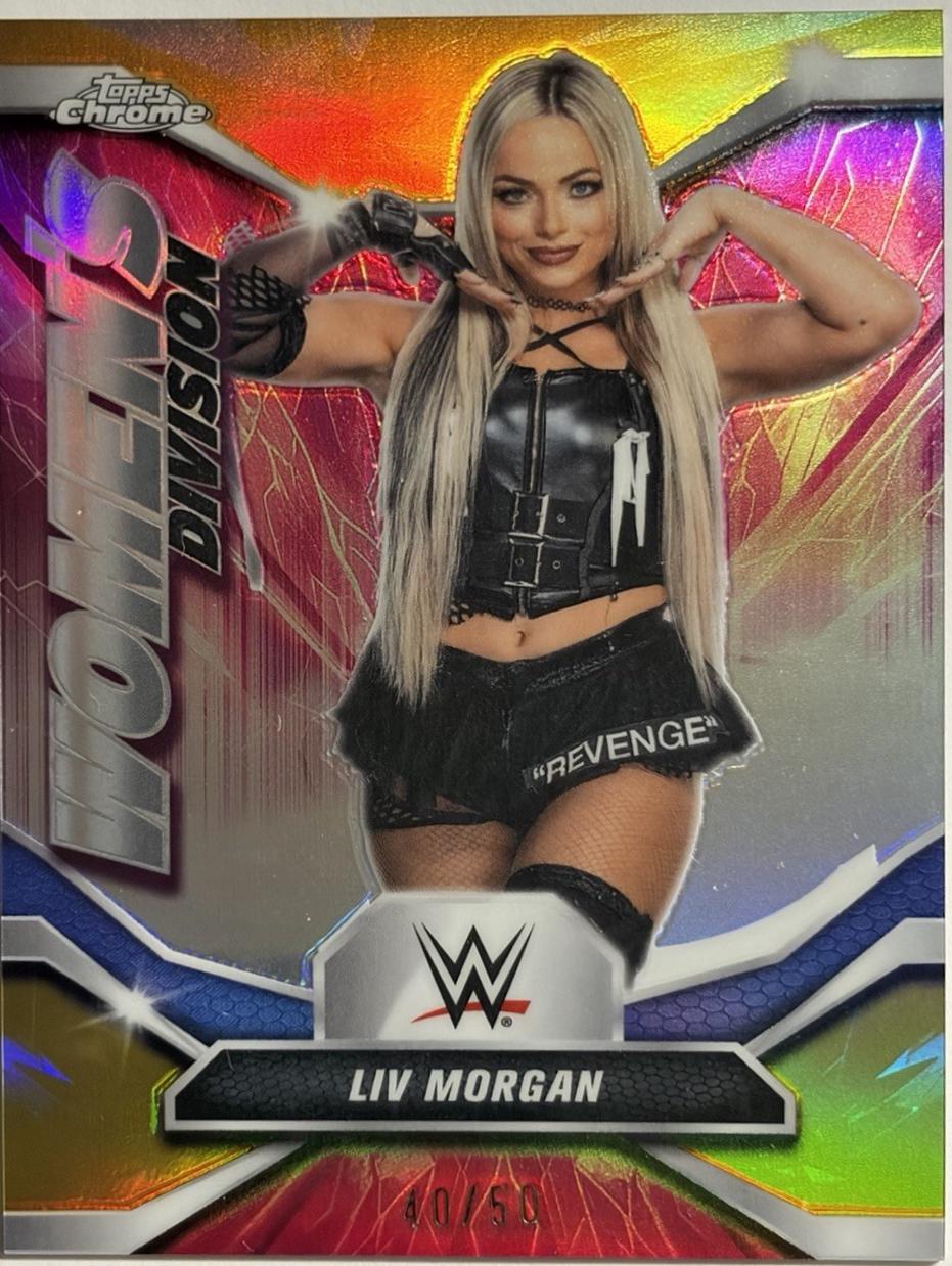 Liv Morgan [Gold Refractor] #WDV-10