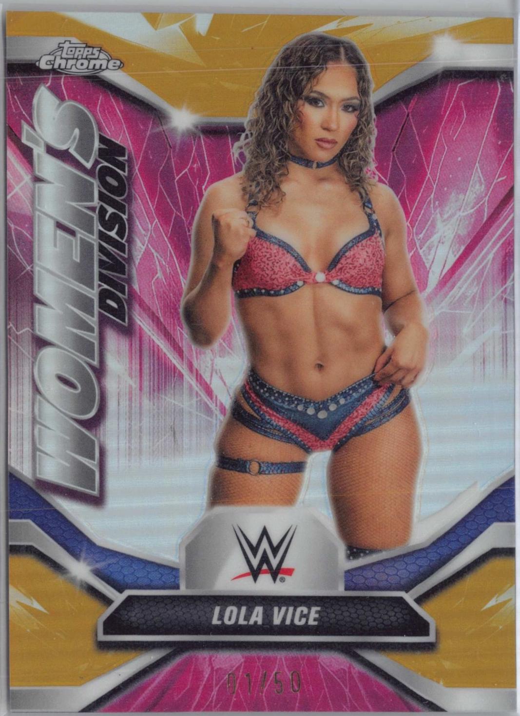Lola Vice [Gold Refractor] #WDV-27