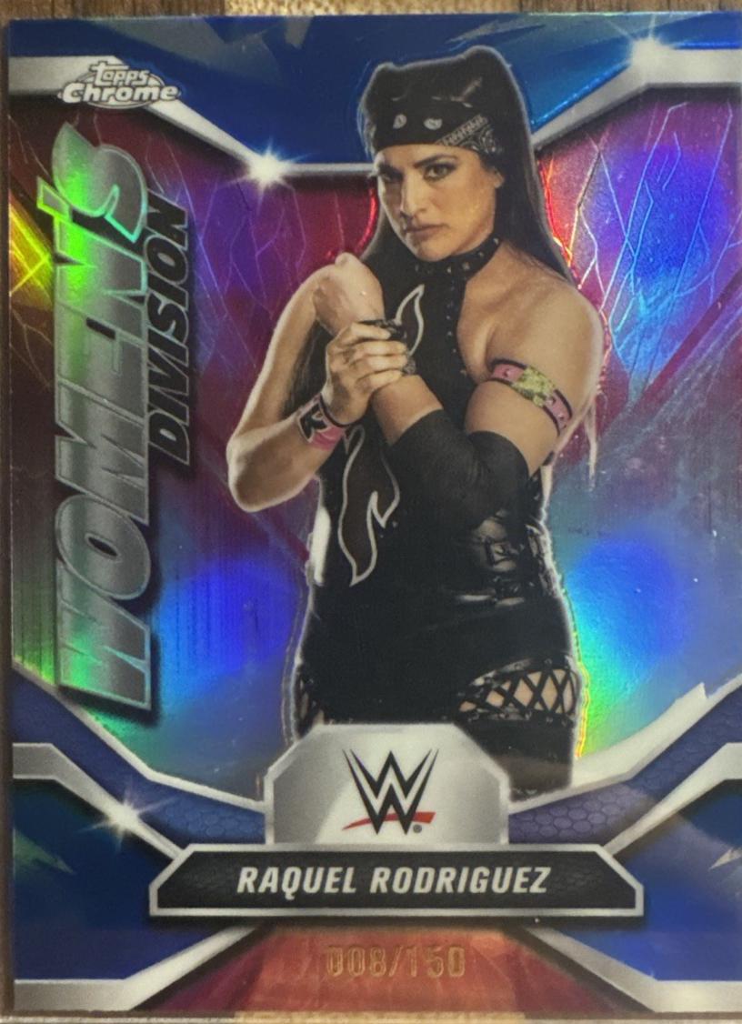 Raquel Rodriguez [Blue Refractor] #WDV-28