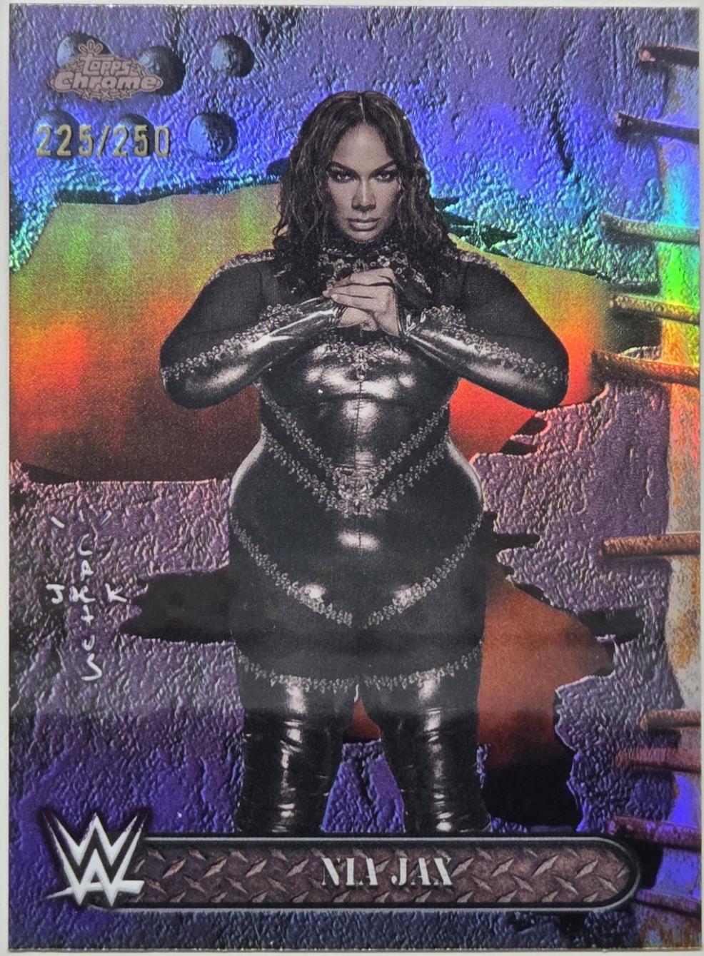 Nia Jax [Purple Refractor] #13