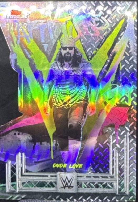 Dude Love [Die-Cut Refractor] #207