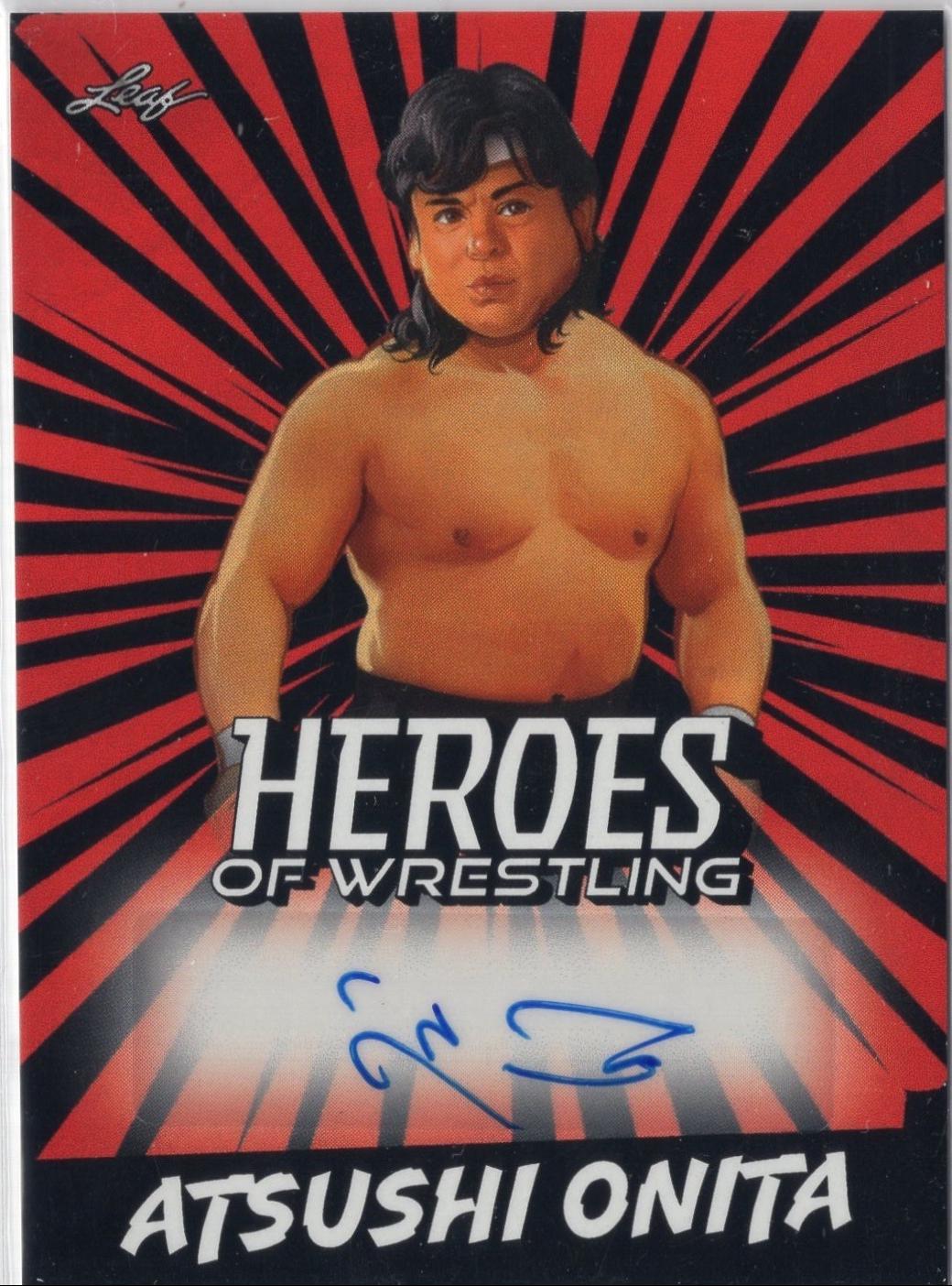 Atsushi Onita [Red] #BA-AO1