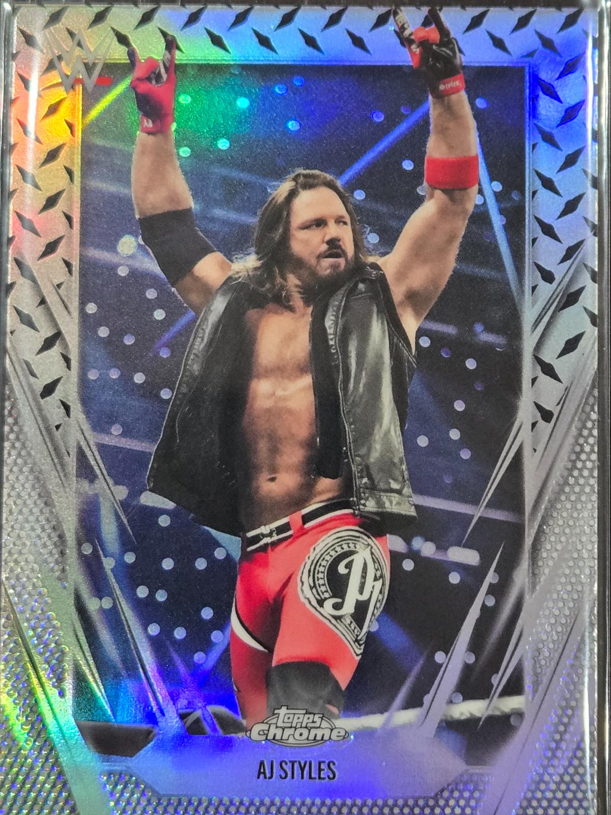 AJ Styles [Diamond Plate Refractor] #47